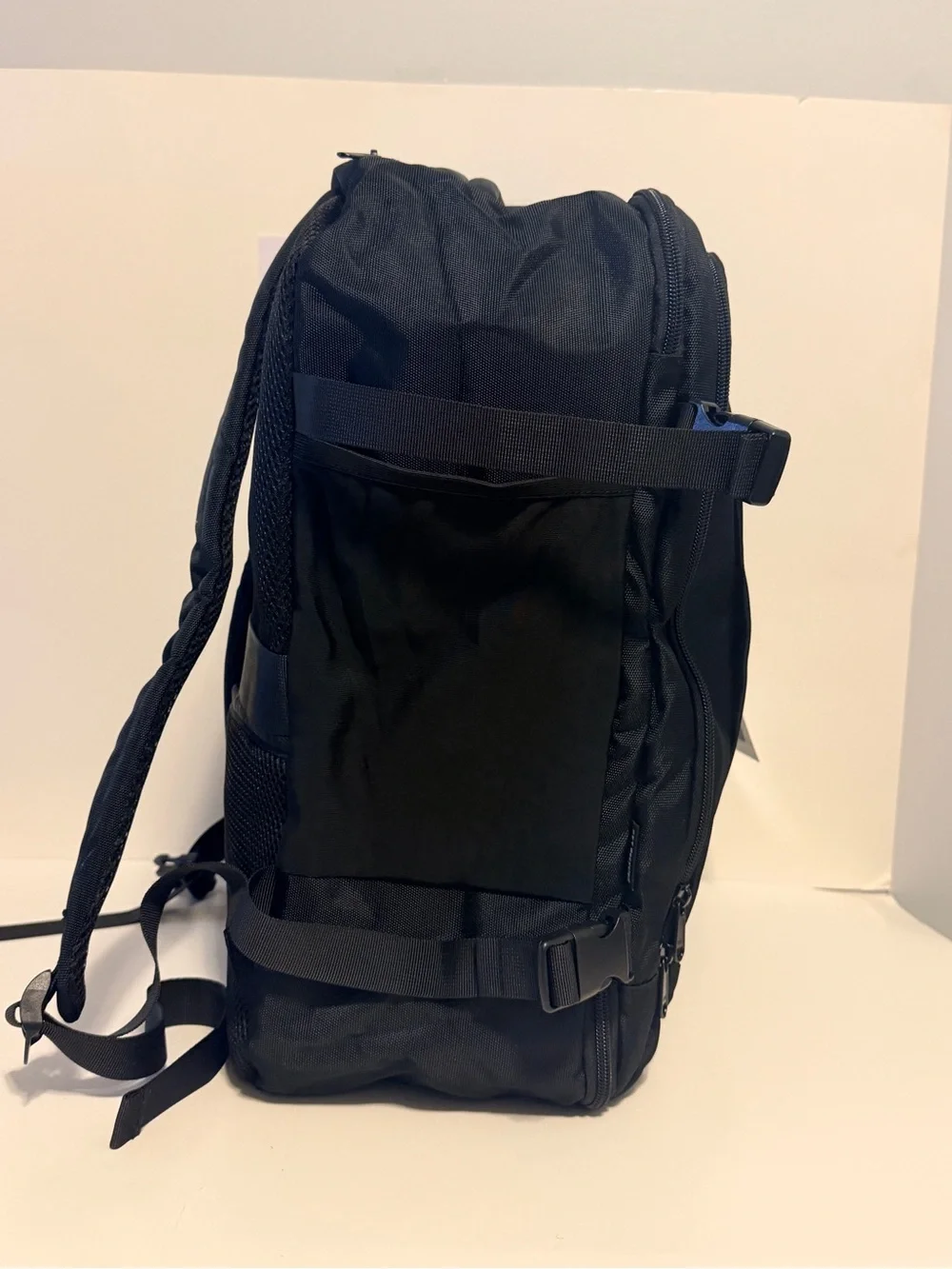 NWT Ecohub Black Travel Backpack - Sleek Everyday Bag